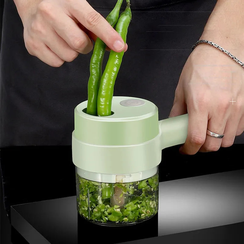 Ensemble de coupe-légumes électrique Lettucut