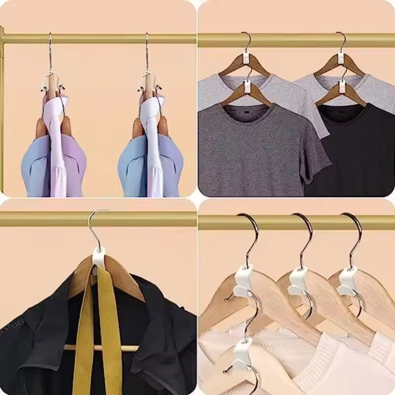 VersaClasp™ 60-Piece Set — Instantly Unlock Hidden Closet Space for Effortless Style and Order