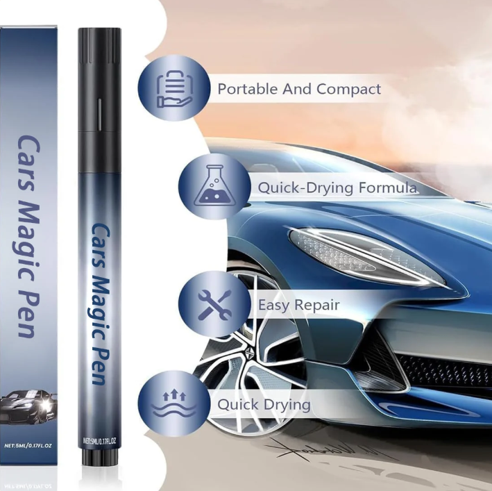 RadiantRide™ Scratch Eraser Pen — Instantly Restore That Flawless, Head-Turning Shine