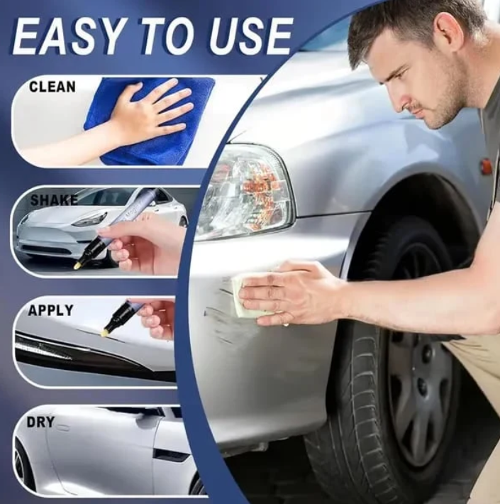 RadiantRide™ Scratch Eraser Pen — Instantly Restore That Flawless, Head-Turning Shine