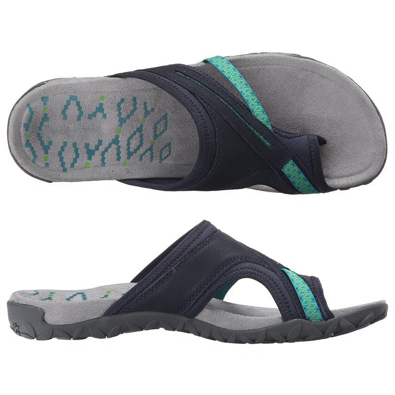 Mulana Orthosandals - Sandales orthopédiques en daim à semelle souple