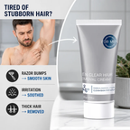 VeloDerm™ Hair Removal Cream — Zap Thick Hair Instantly for Baby-Soft, Irritation-Free Skin