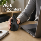 VertoEase™ Precision Mouse — Crush Wrist Pain and Own Every Workday with Unmatched Comfort