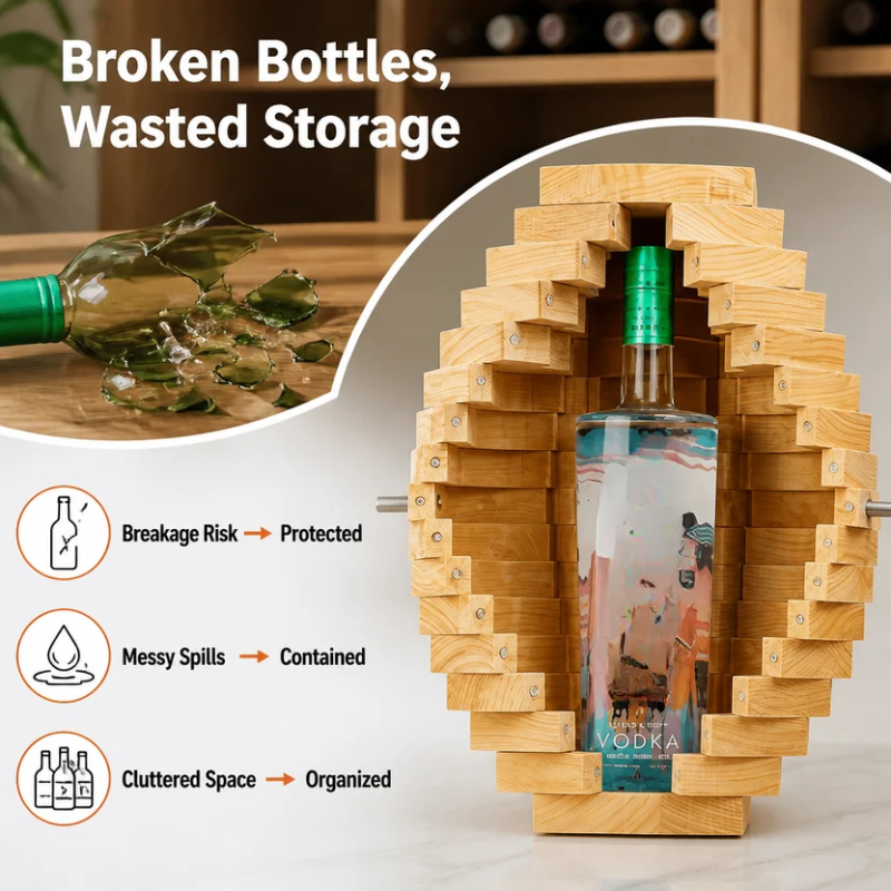 CraftVibe™ Bottle Box Blueprint — Craft Your Own Stunning Showpiece That Commands Attention and Pride