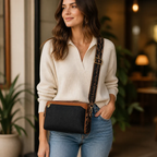 LumaLuxe™ 3-Layer Diamond Bag — Command Attention with Effortless Style and Perfect Organization