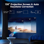 Massive 130" Projector™ — Escape Into Jaw-Dropping Cinema Anywhere You Go