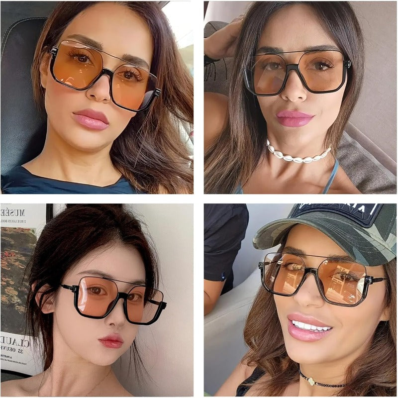 oversized retro aviators™ — Own Every Glance with Featherlight Armor and Total Sun Defense