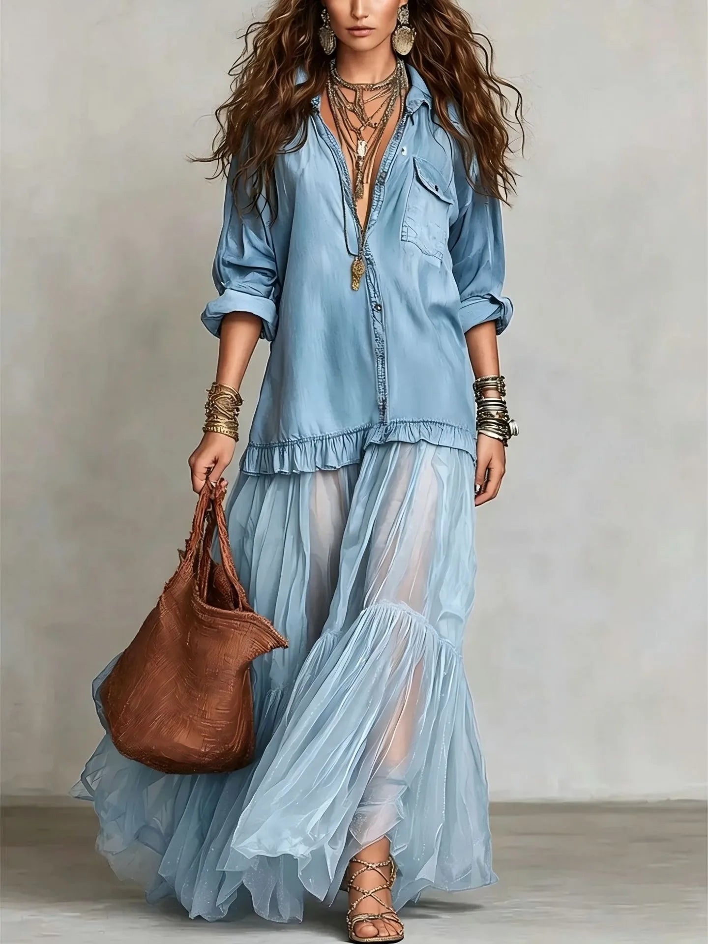 Lumiara™ Maxi Dress — Slips On Like a Dream, Turns Heads All Day Long