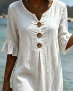 LunaLuxe™ Denim Dress — Slip Into All-Day Confidence and Featherlight Freedom