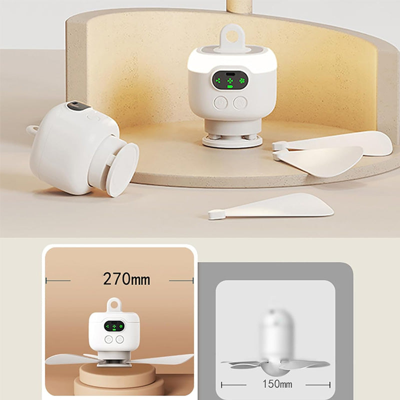 GlideAir™ — Instantly Refresh Any Space with Cool Breeze and Inviting Light