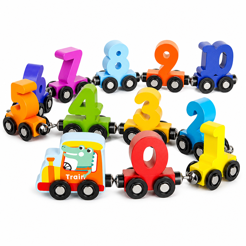 LuminaCar™ Number Express — Watch Your Toddler Light Up with Confidence and Joyful Learning
