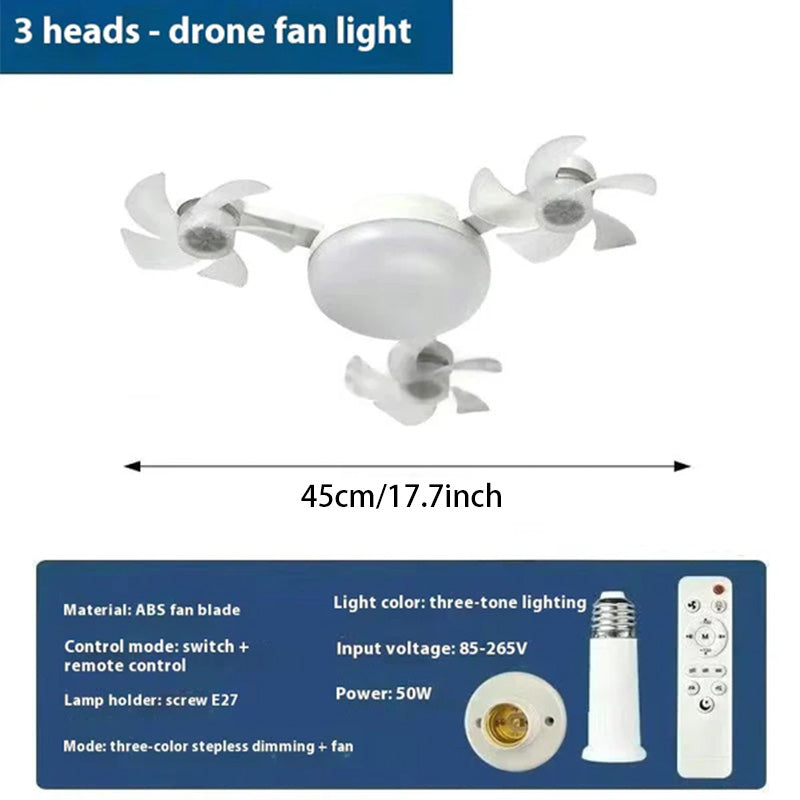 AeroLume™ — Transform Your Space with Whisper-Quiet Breeze and Vibrant Light Control