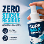 AquaShine™ Wax Remover Spray — Instantly Restore Your Board’s Grip and Shine for Unstoppable Waves