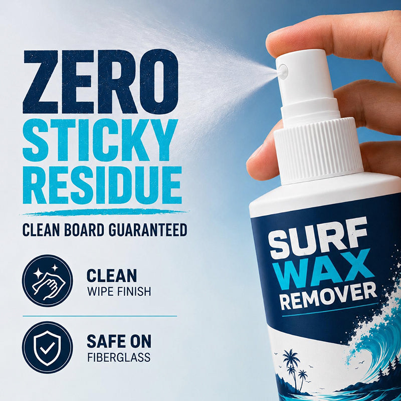 AquaShine™ Wax Remover Spray — Instantly Restore Your Board’s Grip and Shine for Unstoppable Waves