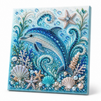 TidalGleam™ — Unwind as you create ocean art that makes your space shine