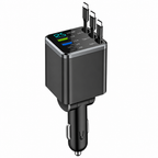 JetVolt™ 7-in-1 Retractable Car Charger — Power Every Device Fast Without the Mess or Stress