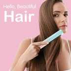 SilkSure™ Cordless Straightening Brush — Glide to Silky, Frizz-Free Hair Anywhere, Anytime