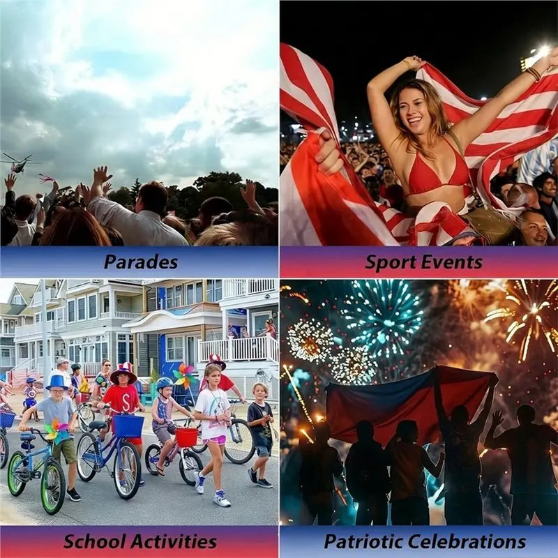 StarFlare™ — Illuminate Every Celebration with Effortless, All-Day Patriotic Shine
