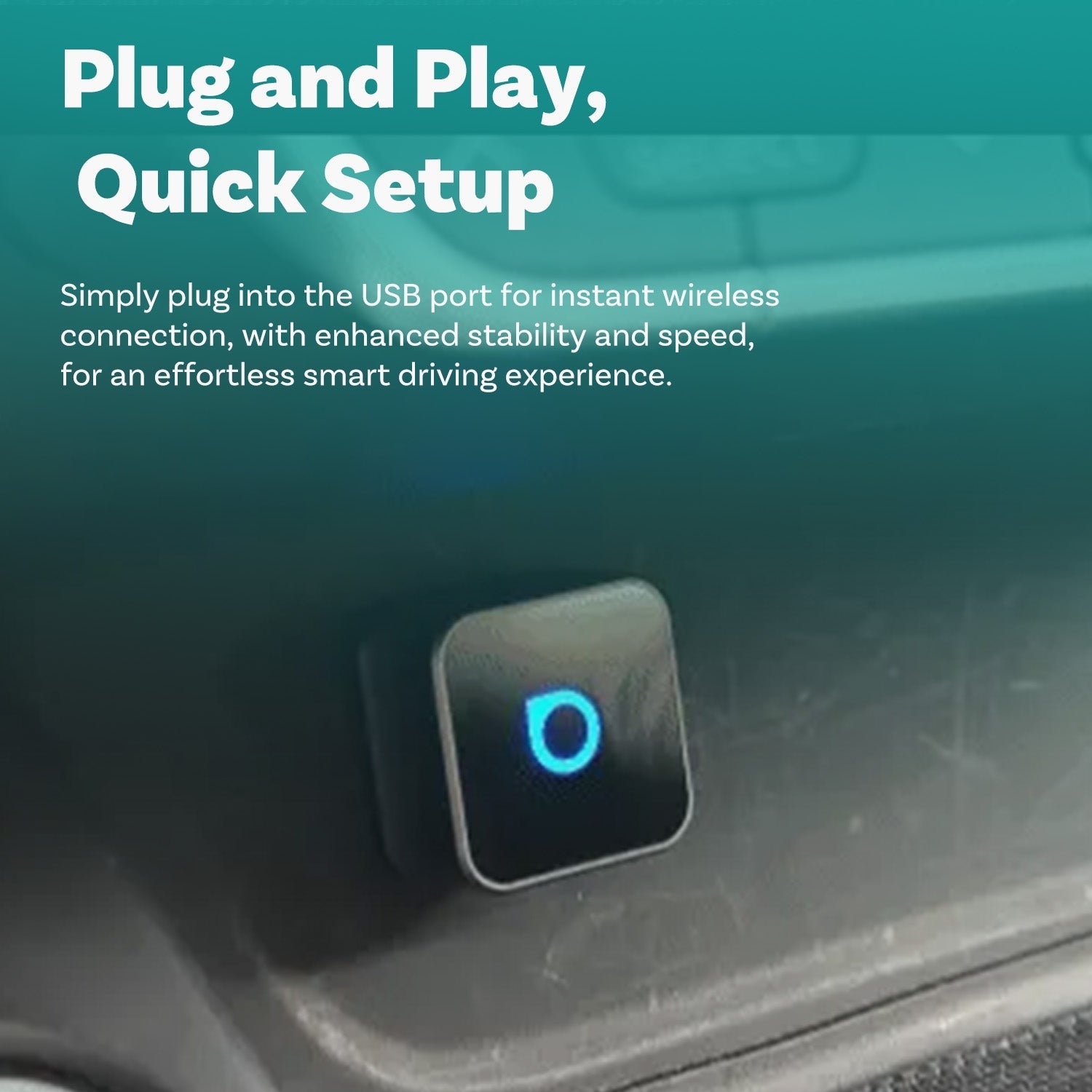 GlideLink™ Wireless Adapter — Break Free from Cords and Drive with Effortless Control