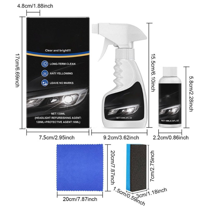 Headlight Revive™ — Instantly Bring Back Crystal-Clear Shine and Drive with Confidence Tonight