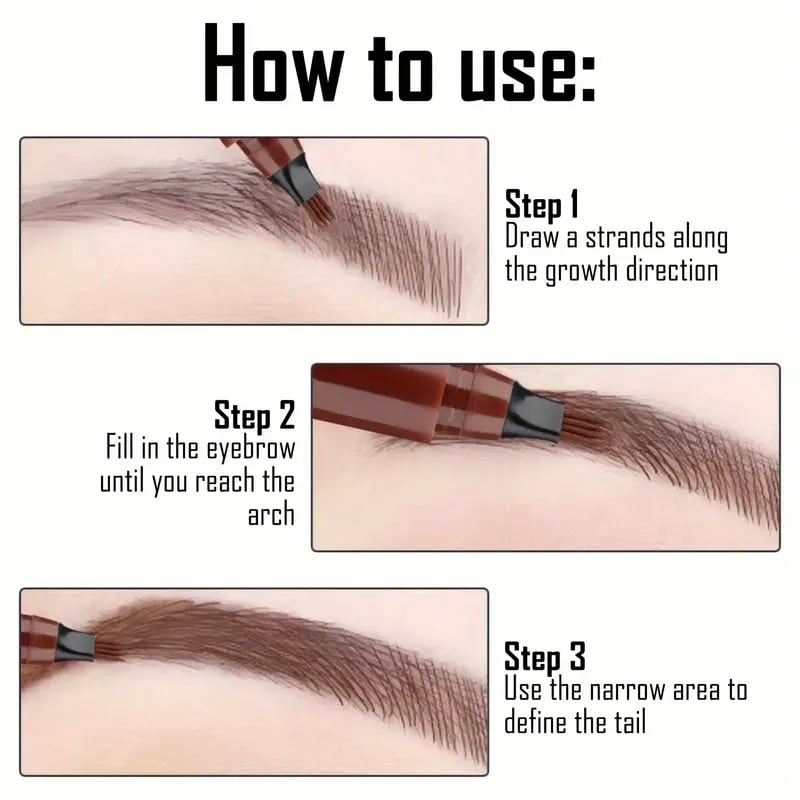 VeloraBrow™ Precision Pen — Flawless, Natural-Looking Brows That Boost Your Confidence All Day Long