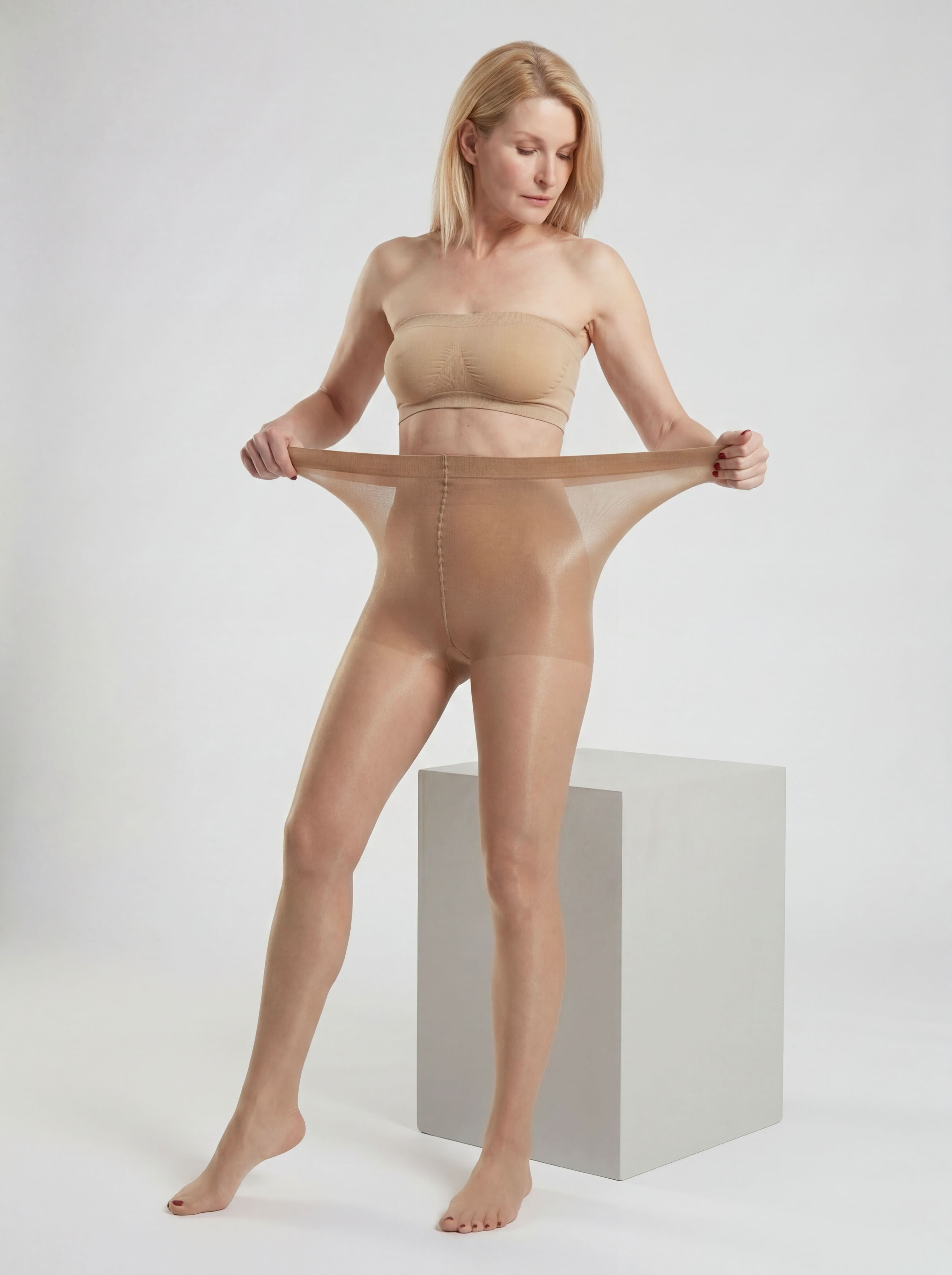 LustreSilk™ — Embrace Legs That Feel Flawless and Command Every Room