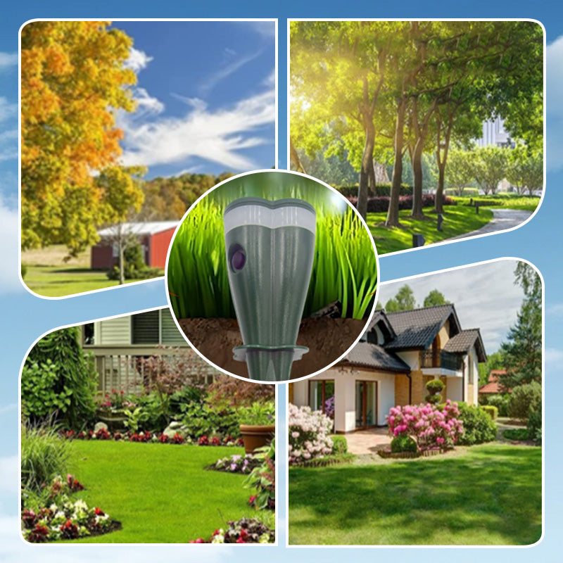 TerraGuard™ — Silent Solar Power That Saves Your Garden from Destructive Pests