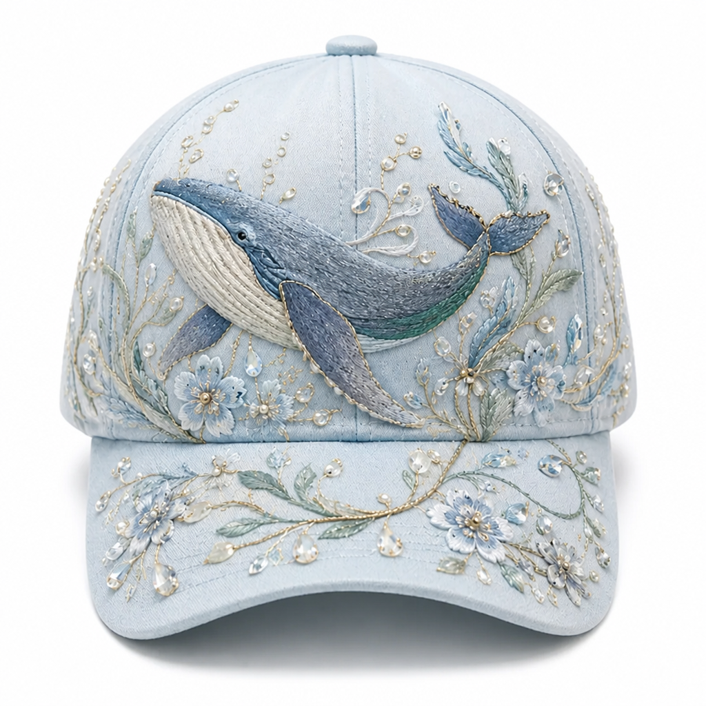 TideMorph™ Cap — Turn Heads with Stunning Ocean Art and All-Day Featherlight Comfort