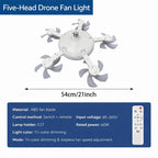 AeroLume™ — Transform Your Space with Whisper-Quiet Breeze and Vibrant Light Control