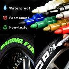ChromoBurst™ Tire Paint Pen — Make Your Ride Unforgettable with Vivid, Lasting Color That Demands Attention