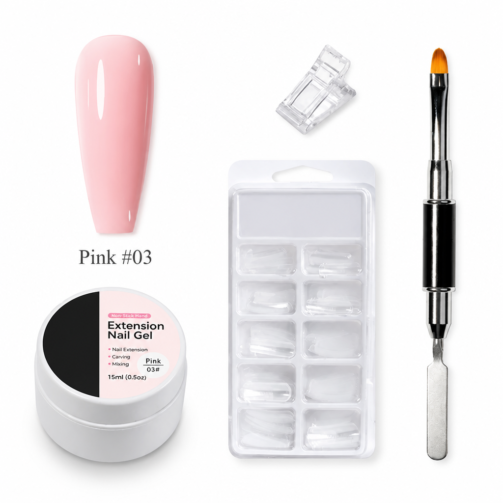 GlowSculpt™ Solid Builder Gel — Sculpt Salon-Worthy Nails with Less Mess and More Control