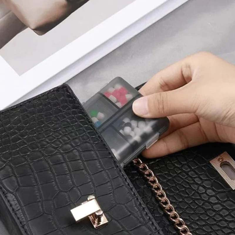 Travel Pill Organizer Box™ — Pocket-Sized Power to Keep Your Meds Safe and Sorted Everywhere