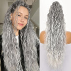 Synthetic Wave Ponytail™ — Turn Heads Instantly with Effortless, Bounce-Filled Volume