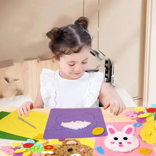 CraftJoy™ — Spark Your Child’s Confidence with Every Colorful Stitch
