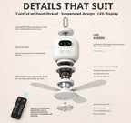 GlideAir™ — Instantly Refresh Any Space with Cool Breeze and Inviting Light