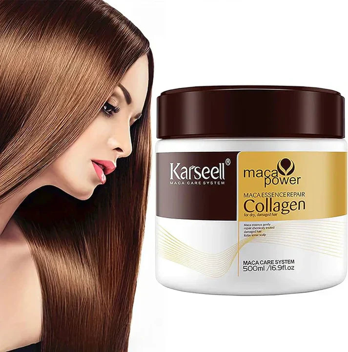 VivaLux™ Collagen Hair Renewal Mask — Bring Dull, Damaged Hair Back to Life with Silky, Head-Turning Bounce