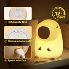GlowNest™ Squishy Night Light — Squeeze Away Stress, Embrace Pure Evening Bliss