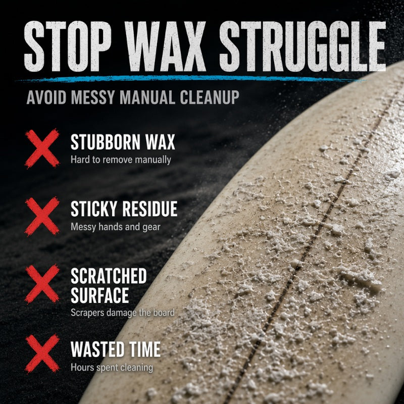 AquaShine™ Wax Remover Spray — Instantly Restore Your Board’s Grip and Shine for Unstoppable Waves