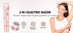 LuxeSilk™ Electric Shaver — Experience Silky-Smooth Skin Without Irritation or Hassle