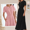 LuminaBelle™ Maxi Dress — Embrace Your Curves with Featherlight Freedom and Effortless Elegance