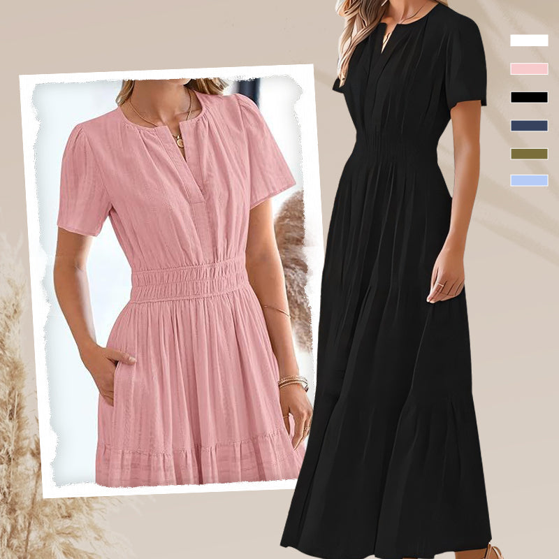 LuminaBelle™ Maxi Dress — Embrace Your Curves with Featherlight Freedom and Effortless Elegance