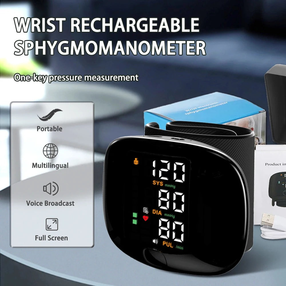 PulseVibe™ — Take Charge with Every Precise, Effortless Blood Pressure Check
