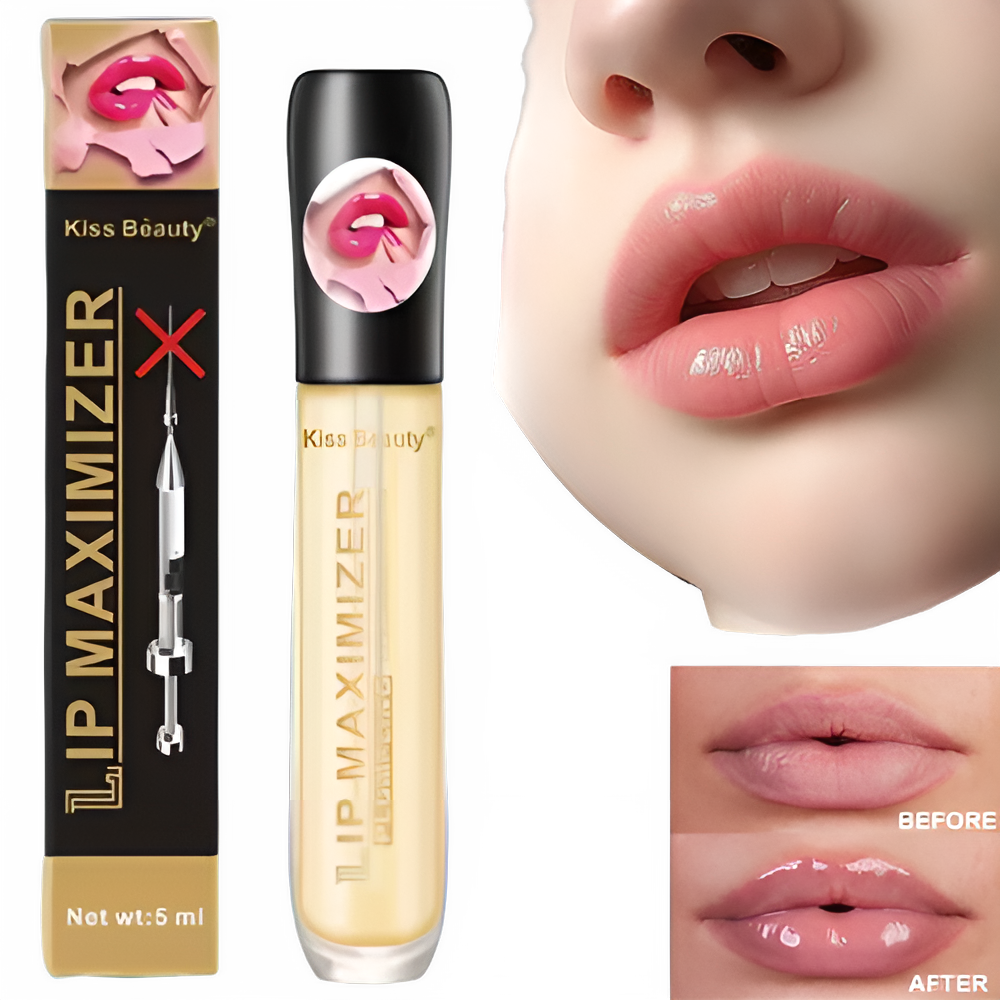 VeluxeLush™ Transparent Lip Plumping Oil — Unleash Soft, Smooth, Irresistibly Plump Lips Every Day