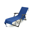 ShoreEase™ Sun Lounger Towel — Escape Sand Hassles with Instant Dry Comfort and Secure Storage