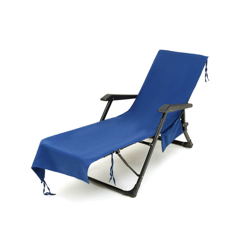 ShoreEase™ Sun Lounger Towel — Escape Sand Hassles with Instant Dry Comfort and Secure Storage