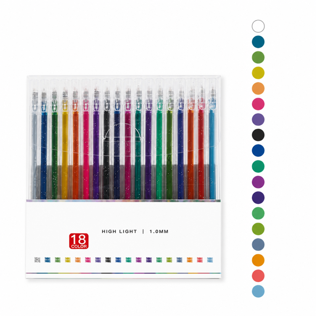Prismara™ Glitter Gel Pens — Unleash Stunning, Smudge-Proof Sparkle That Ignites Your Imagination