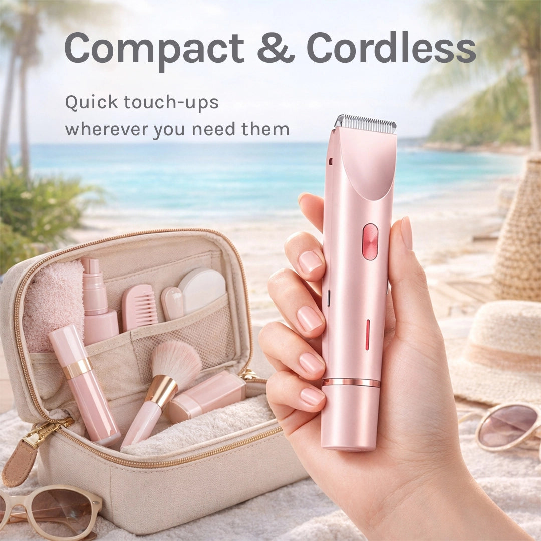 Lumeva™ Dual-Action Hair Trimmer — Silk-Smooth Skin Without Pain or Hassle