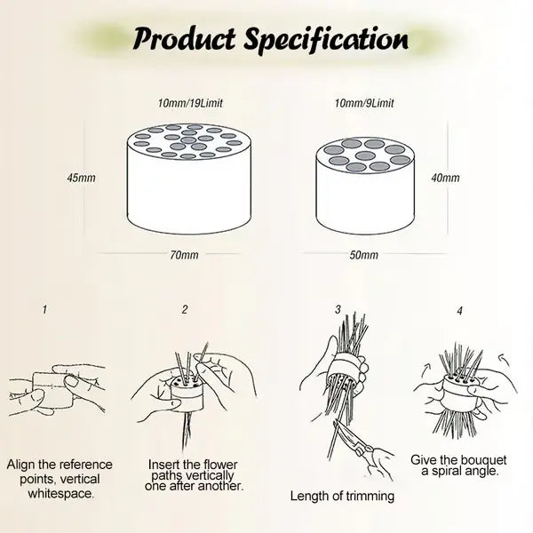 FloraForm™ — Effortless Elegance That Keeps Your Flowers Flawless All Day
