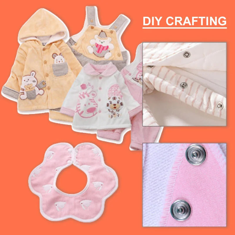 Kit d'outils pour boutons-pression