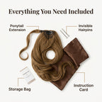 SilkAura™ Ponytail Extension — Unlock Instant Volume and All-Day Glam Confidence